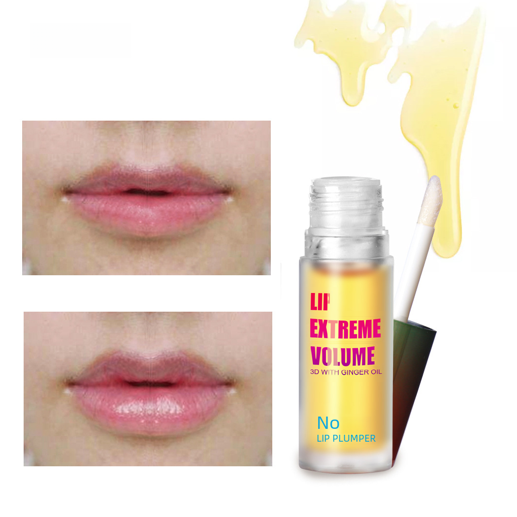 Ginger Mint Lip Enhancement Oil Plant Lip Care Essence Enhances Full Lips